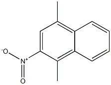 1,4-Dimethyl-2-nitronaphthalene Structural