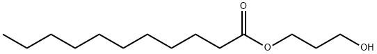 Undecanoic acid 3-hydroxypropyl ester Structural