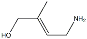 4-Amino-2-methyl-2-buten-1-ol Structural