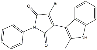 3-BROMO-4-(2-METHYL-1H-INDOL-3-YL)-1-PHENYL-PYRROLE-2,5-DIONE