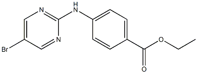 4-(5-Bromopyrimidin-2-ylamino)benzoic acid ethyl ester