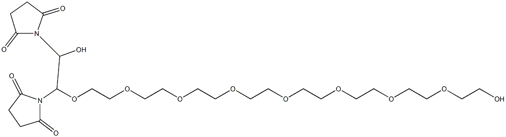 alpha, oMega-DisucciniMidyl nonaethylene glycol