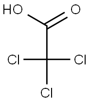 Trichloroacetic acid Structural