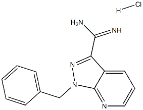 1-benzyl-1H-pyrazolo[3,4-b]pyridine-3-carboximidamide hydrochloride