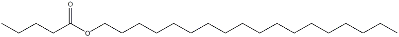 octadecyl sec-pentanoate Structural