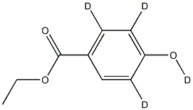Ethyl Paraben-d4 Structural