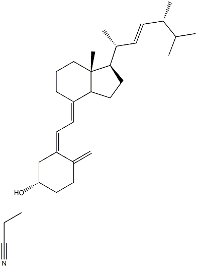 Vitamin D2 Propiononitrile Structural