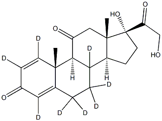 Prednisone-d8 Structural