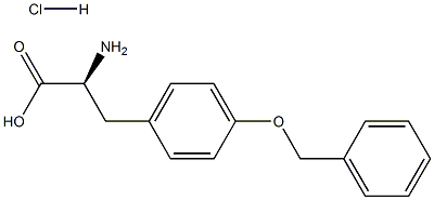 O-Benzyl-L-tyrosine Hydrochloride Structural