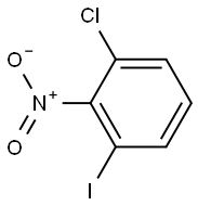 2-Chloro-6-iodonitrobenzene Structural