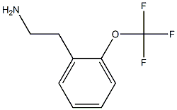 2-(Trifluoromethoxy)phenethylamine Structural