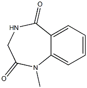 1-Methyl-3,4-dihydro-1H-benzo[e][1,4]diazepine-2,5-dione