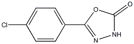 5-(4-chlorophenyl)-1,3,4-oxadiazol-2(3H)-one