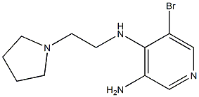 5-bromo-N4-(2-pyrrolidin-1-ylethyl)pyridine-3,4-diamine