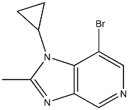 7-bromo-1-cyclopropyl-2-methyl-1H-imidazo[4,5-c]pyridine