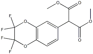 DIMETHYL (2,2,3,3-TETRAFLUOROBENZODIOXEN-6-YL)MALONATE