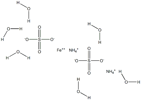 IRON(II) AMMONIUM SULPHATE HEXAHYDRATE ACS GRADE Structural