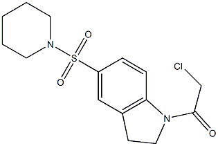 1-(CHLOROACETYL)-5-(PIPERIDIN-1-YLSULFONYL)INDOLINE