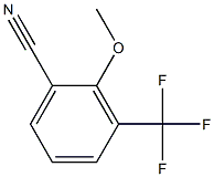 2-METHOXY-3-(TRIFLUOROMETHYL)BENZONITRILE Structural