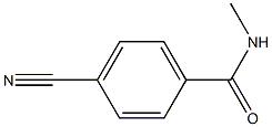 4-CYANO-N-METHYLBENZAMIDE Structural