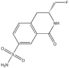 (R)-3-(FLUOROMETHYL)-1-OXO-1,2,3,4-TETRAHYDROISOQUINOLINE-7-SULFONAMIDE