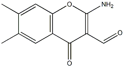 2-AMINO-6,7-DIMETHYL-3-FORMYLCHROMONE