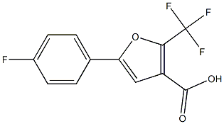 2-(Trifluoromethyl)-5-(4-fluorophenyl)furan-3-carboxylic acid