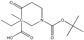 1-TERT-BUTYL 3-ETHYL 3-METHYL-4-OXOPIPERIDINE-1,3-DICARBOXYLATE