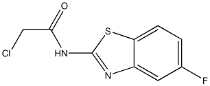 2-CHLORO-N-(5-FLUORO-1,3-BENZOTHIAZOL-2-YL)ACETAMIDE