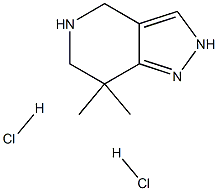 7,7-DIMETHYL-4,5,6,7-TETRAHYDRO-2H-PYRAZOLO[4,3-C]PYRIDINE DIHYDROCHLORIDE