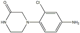 4-(4-amino-2-chlorophenyl)piperazin-2-one