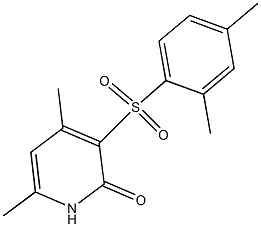 3-[(2,4-dimethylphenyl)sulfonyl]-4,6-dimethyl-2(1H)-pyridinone