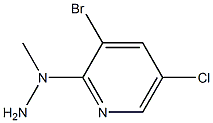 1-(3-bromo-5-chloropyridin-2-yl)-1-methylhydrazine