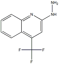 1-(4-(trifluoromethyl)quinolin-2-yl)hydrazine Structural