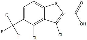 3,4-dichloro-5-(trifluoromethyl)benzo[b]thiophene-2-carboxylic acid