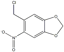 5-(chloromethyl)-6-nitrobenzo[d][1,3]dioxole Structural