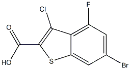 6-bromo-3-chloro-4-fluorobenzo[b]thiophene-2-carboxylic acid