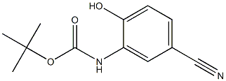 tert-butyl 5-cyano-2-hydroxyphenylcarbamate