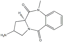 (11aS)-2-amino-10-methyl-2,3-dihydro-1H-pyrrolo[2,1-c][1,4]benzodiazepine-5,11(10H,11aH)-dione