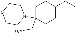 (4-ethyl-1-morpholin-4-ylcyclohexyl)methylamine