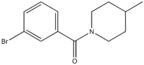 1-(3-bromobenzoyl)-4-methylpiperidine