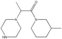 1-(3-methylpiperidin-1-yl)-2-(piperazin-1-yl)propan-1-one