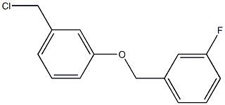 1-(chloromethyl)-3-[(3-fluorophenyl)methoxy]benzene