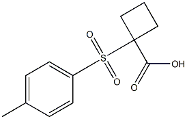 1-[(4-methylphenyl)sulfonyl]cyclobutanecarboxylic acid