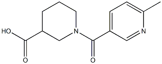 1-[(6-methylpyridin-3-yl)carbonyl]piperidine-3-carboxylic acid