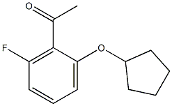 1-[2-(cyclopentyloxy)-6-fluorophenyl]ethan-1-one