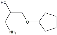 1-amino-3-(cyclopentyloxy)propan-2-ol