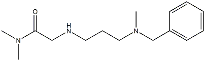 2-({3-[benzyl(methyl)amino]propyl}amino)-N,N-dimethylacetamide