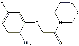 2-(2-amino-5-fluorophenoxy)-1-(morpholin-4-yl)ethan-1-one