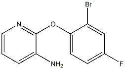 2-(2-bromo-4-fluorophenoxy)pyridin-3-amine